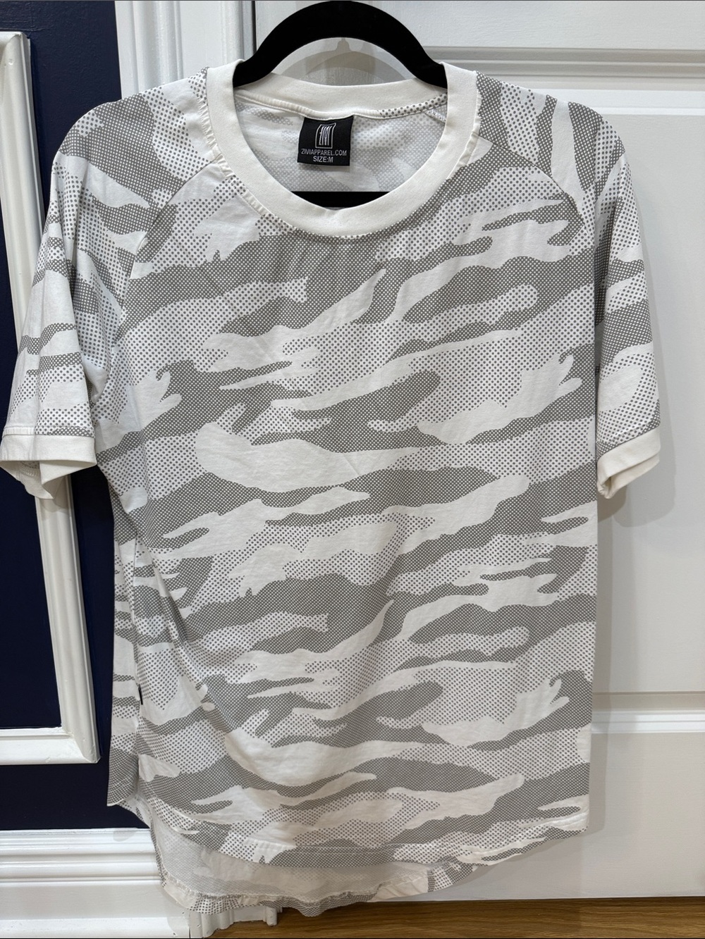 Zivi Apparel Light Gray Camo Short-Sleeve Tee